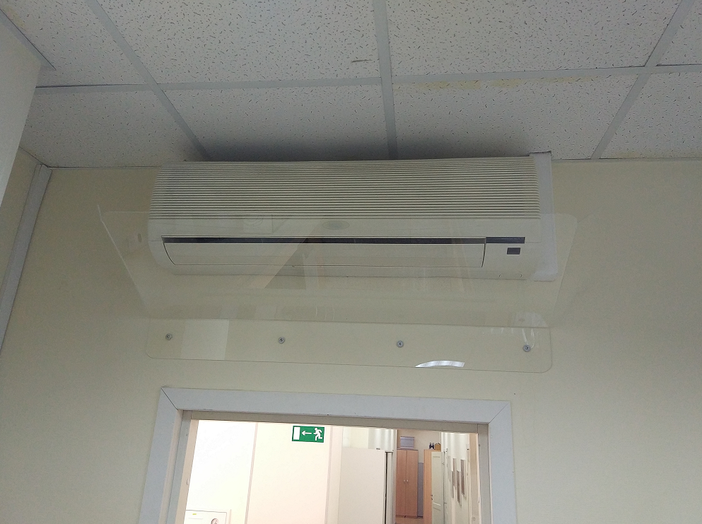 экран-отражатель для кондиционера настенного типа Экран для кондиционера настенный тип